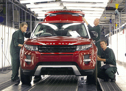Condair bevochtiging bij Jaguar Land Rover