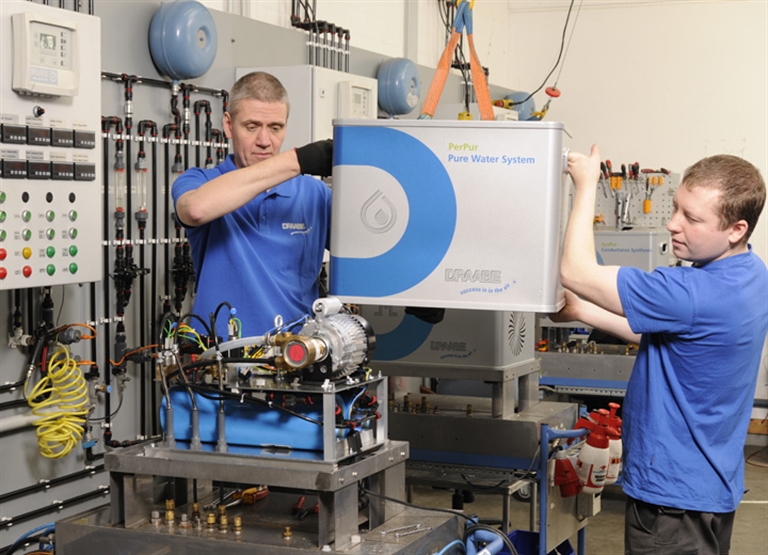 Het luchtbevochtiging DRAABE all inclusive concept