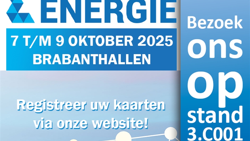 Bezoek Condair op stand 3.C001 tijdens de Vakbeurs Energie, 7 t/m 9 oktober 2025