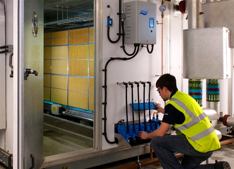 Inspectie luchtbevochtiging / luchtontvochtiging