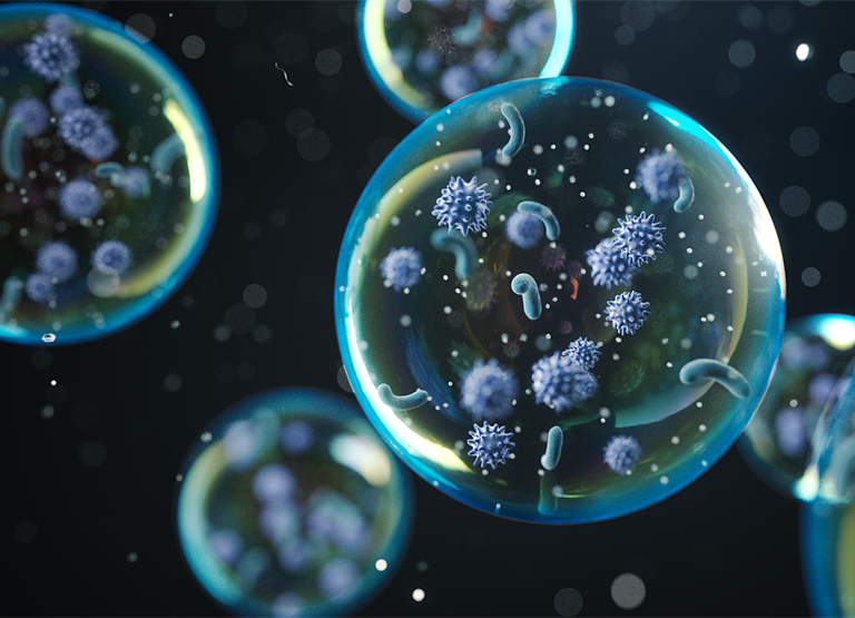Luchtbevochtiging tegen verspreiding van bacteriën