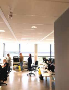 SBS kantoor luchtbevochtiging