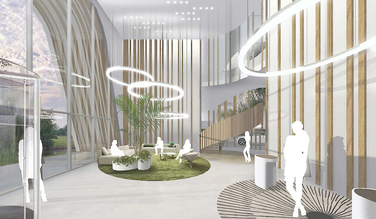 Oogcentrum interieur