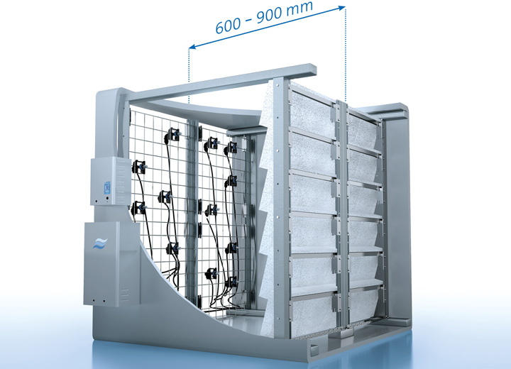 Condair DL doorsnede